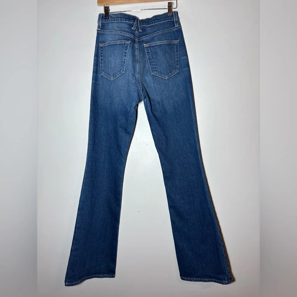 SLVRLAKE Charlotte High Rise Atlantic City Bootcut Flare Blue Jeans size 28 - Picture 5 of 8